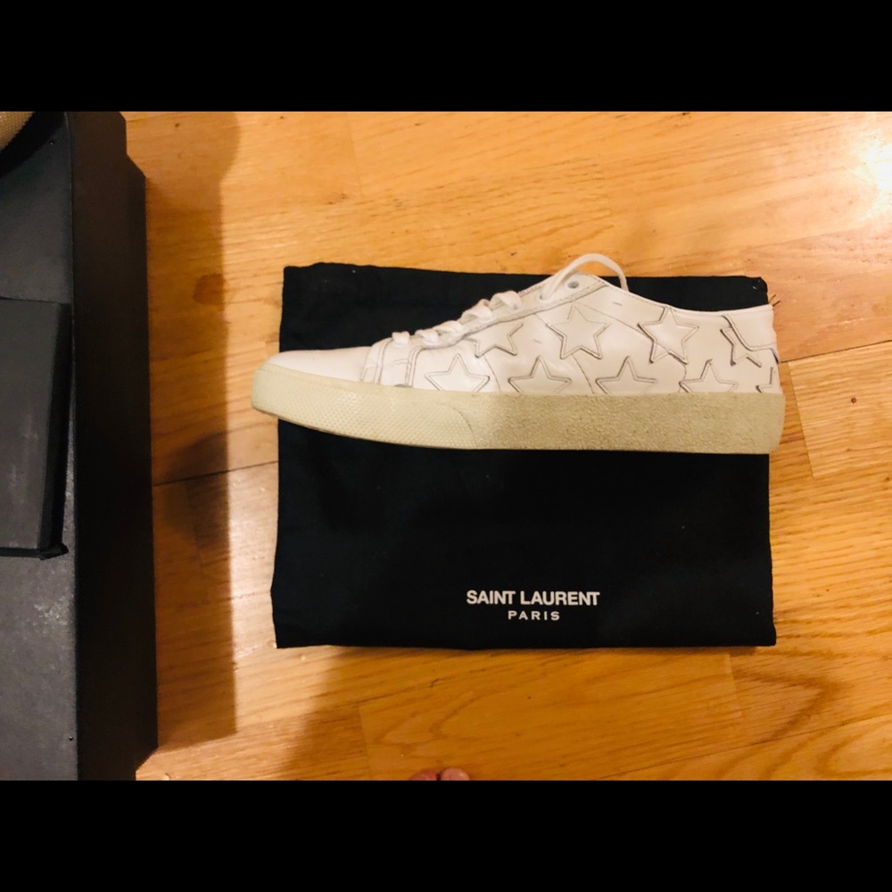 Saint Laurent Court Classic Cali Sneakers - Picture 7 of 11